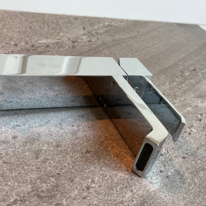Grifo Mezclador de Bidé Nobili F, Monomando Cromado con Aireador Giratorio, Cartucho Cerámico, Diseño Italiano Moderno y Cuadrado - Product Image 2