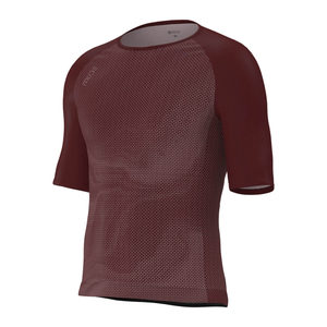 Maillot de cyclisme Pro-Zipless Aero pour homme - Respirant, léger, manches courtes, couleur rouge rubis, tailles XXS-XXL - Product Image 1