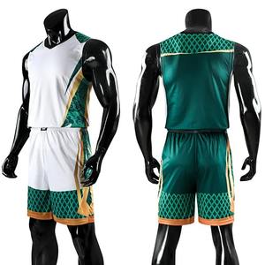 Ensembles de maillots de basket-ball pour hommes personnalisés, survêtements respirants, uniformes de basket-ball pour hommes, vêtements de basket-ball de haute qualité - Product Image 3