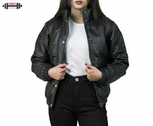 2025 High Quality Oem <b>Women's</b> Jacket <b>Women</b> Casual Outwear Fall Jacket <b>Coat</b> Oversize Jacket For Ladies Custom Size Custom Leather - Product Image 1