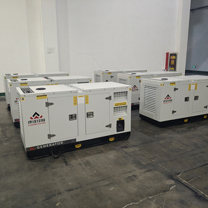 Sessiz endüstriyel dizel güç istasyonu 30kw 400V/230V üç fazlı yakıt tasarrufu güvenilir ağır jeneratör - Product Image 2