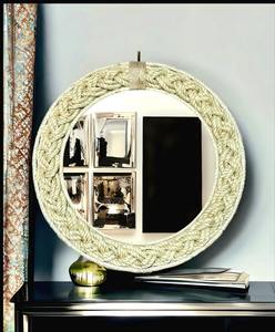 Espejo de Resina, Espejo Decorativo Contemporáneo para Pared, Espejo con Marco de Resina para Sala de Estar, Dormitorio y Pasillo, Pieza de Decoración Moderna para el Hogar - Product Image 3