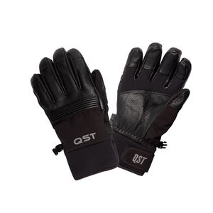 Gants chauffants de ski d'hiver personnalisés doigts fendus imperméable respirant en cuir souple isotherme toutes conditions style freeride - Product Image 3