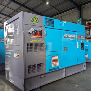 Générateur diesel industriel silencieux neuf de 80 kVA avec moteur CCDC d'origine, pompe à roulement, moteur PLC - Gazéification de biomasse - Product Image 1