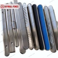Bandes et clous indicateurs tactiles antidérapants en acier inoxydable SS304, à grain ananas et à rayures droites, pour escaliers, trottoirs, arrêts de bus et gares ferroviaires