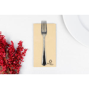 Tovaglioli Eco Nature 30x40cm Piegati 1/6, Morbidi e Asciutti, 600 Pezzi, B2B - Product Image 1