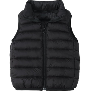 Chaqueta sin mangas de alta calidad, chaqueta acolchada de invierno, Multicolor cuello con capucha, decoración de bolsillo, fabricante a granel, calle principal - Product Image 3