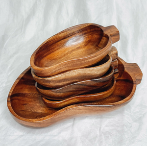 Plateau de service en bois naturel-Design unique de gourde, Eco & Safe VIET FARGIMEX - Product Image 4