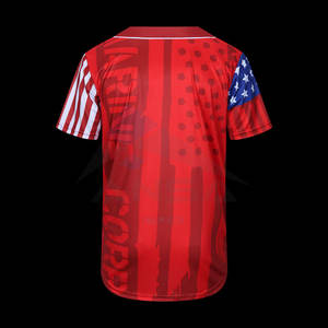 Camiseta de Béisbol Transpirable de Secado Rápido para Hombre con Logotipo Personalizado al por Mayor, Fabricante de Ropa Deportiva Profesional que Ofrece Productos Económicos - Product Image 2