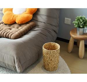 Water Hyacinth Wicker Waste <b>Basket</b> Handmade Storage <b>Basket</b> Wholesale eco-friendly Made in Vietnam - Product Image 5