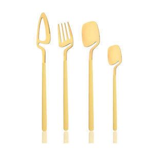 Herramientas de cocina y mesa de materiales de acero inoxidable Juegos de cubiertos Juegos de Cubiertos de plata para la industria de restaurantes Alimentos y bebidas - Product Image 3