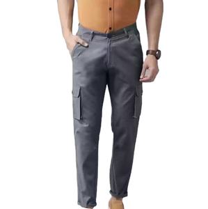 Pantalon cargo décontracté unisexe respirant avec plusieurs poches - Product Image 3