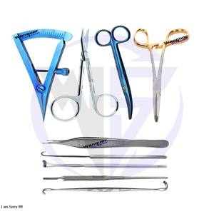 Envío Rápido, Juego de Instrumentos de Cirugía General Completo de 6 Piezas, Kit Quirúrgico de Acero Inoxidable, Manual, Certificado CE, Reutilizable - Product Image 6