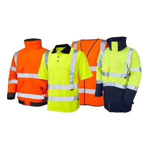 เสื้อแจ็คเก็ตนิรภัยสะท้อนแสงแบบกันน้ำ Hi-Vis ANSI Class 2 พร้อมไฟ LED วัสดุโพลีเอสเตอร์ รับสกรีนโลโก้ สำหรับงานก่อสร้าง ใช้งานบนถนน คุณภาพสูง - Product Image 1