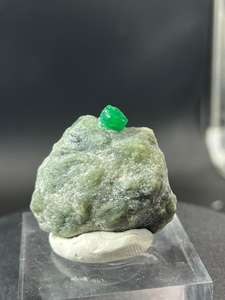 Échantillon d'émeraude naturelle de Swat, 51,23 grammes, cristal de beryle vert, pierre précieuse en vrac, origine Pakistan, éclat 66,98x14,36x15,55 - Product Image 4