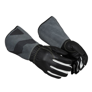 Gants de soudage en stock Gants de soudage en cuir de conception personnalisée isolés résistants aux coupures thermiques Gants de travail de sécurité BAS quantité minimale de commande - Product Image 6