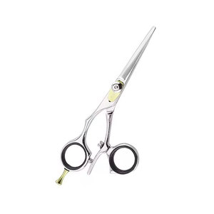 Ciseaux de coupe de cheveux raides en acier inoxydable outils de barbier pour usage de salon ciseaux de coupe de cheveux clairsemés vente en gros - Product Image 4