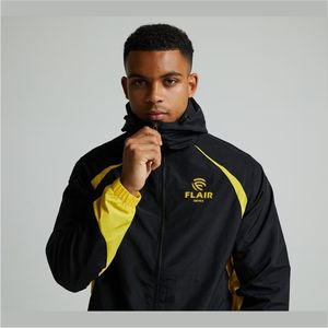 Veste coupe-vent imperméable et respirante avec capuche pliable pour homme, fermeture éclair - Product Image 6