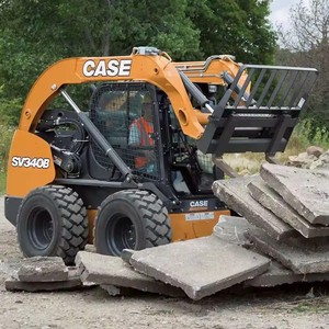 Vente chaude pour SV340B Skid Steer Loader 90HP FPT 4x4 Wheel Drive Heavy Duty Compact Motor 200 Tonnes Charge nominale Usine de gros - Product Image 5