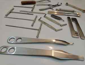 Juego de instrumentos de cirugía ortopédica profesional, base de fuente de alimentación Manual, instrumentos médicos de Hosanna Surgical - Product Image 6