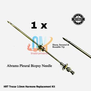 HRT Trocart 3.5mm de haute qualité Kit d'insertion de granulés de remplacement d'hormones en acier inoxydable de qualité médicale | OldMed Instruments - Product Image 2