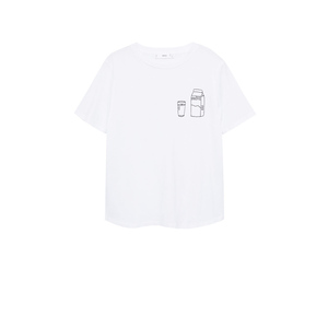 เสื้อยืดผู้หญิงแบบเรียบ ผ้าฝ้าย 100% 180gsm สั่งทำได้ พิมพ์โลโก้ได้ ขายส่ง - Product Image 1