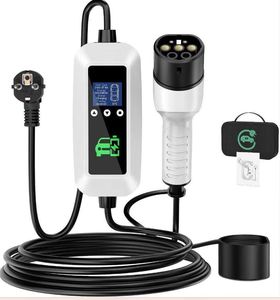 Conjunto de Cable de Carga para Vehículos Eléctricos con Enchufe de Cargador para Auto, Cable de Visualización de Datos y Estuche de Almacenamiento Portátil - Product Image 1