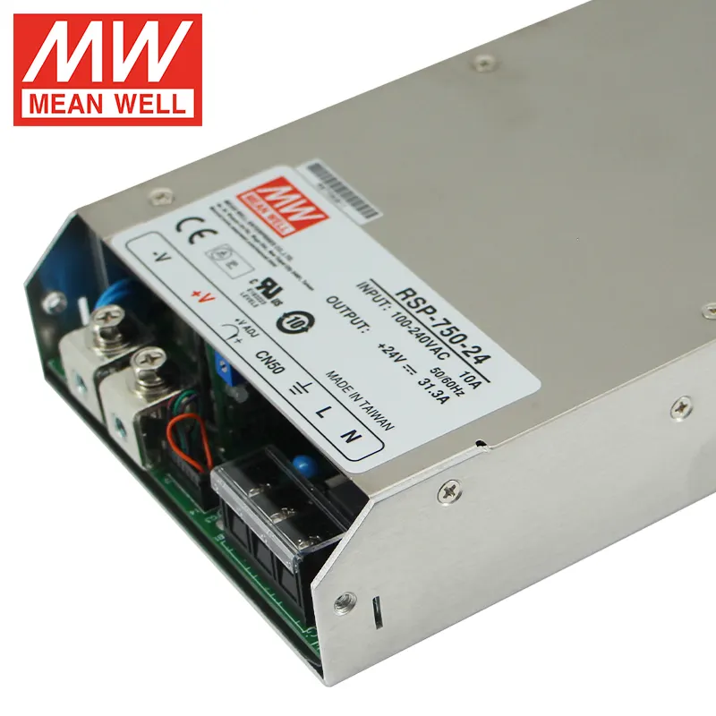 MeanWell RSP-750-24 Ac zu Dc Stromversorgung 12 V 24 V Audio-Stromversorgung Pc Smps Meanwell