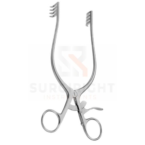 Weitlaner เครื่องดึงรั้งรั้งรั้งรั้งรั้งแบบทื่อสำหรับผ่าตัดทำจากสเตนเลสสตีลจากเยอรมันโดยอุปกรณ์ผ่าตัด - Product Image 4