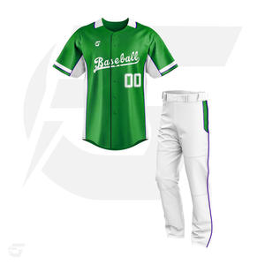 Uniforme de baseball à séchage rapide de haute qualité nouveau design en vente en gros uniforme de baseball respirant fabriqué au Pakistan - Product Image 1
