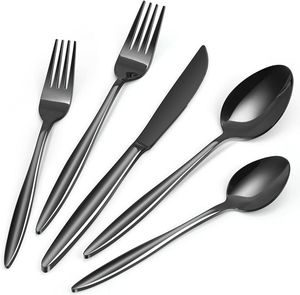 Custom Wholesale Modern India Supplies Stainless Steel Silverware Elegant Cutlery <b>Flatware</b> Set for Restaurant Home Hotels - Product Image 5