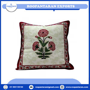 Wholesale Indian Manufacturer <b>Cushion</b> <b>Cover</b> Premium Hand Block Printed Decorative Cotton <b>Cushion</b> <b>Cover</b> Pillow <b>Cover</b> for Sale - Product Image 6