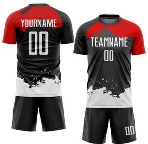 Kit de fútbol personalizado original al por mayor, camisetas de fútbol personalizadas, uniforme de fútbol personalizado, conjunto de ropa de fútbol personalizado - Product Image 3