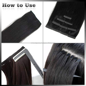 Herramientas de extensión de cabello profesional Cinta en alicates Herramientas de peinado de color negro Cinta en alicates de extensión de cabello Acero inoxidable - Product Image 5