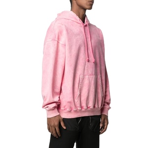 Sudadera con Capucha para Hombre, Corte Regular, Lavado Ácido, Bordado con Diseño Impreso, Bolsillos, Estilo Urbano, Moda para Exteriores, Invierno 2026 - Product Image 1