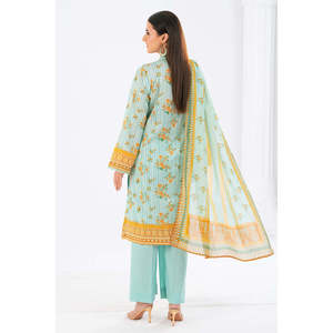 Conjunto de Traje de 3 Piezas Estampado para Mujer con Dupatta CLP-52227 - Product Image 3