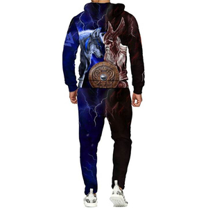 Créez votre propre Logo ensemble de survêtement en Polyester pour hommes, bas prix, bonne qualité - Product Image 2