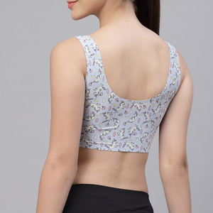 Soutien-gorge de sport respirant pour femmes avec une belle impression de fitness pour la course et d'autres activités - Product Image 4