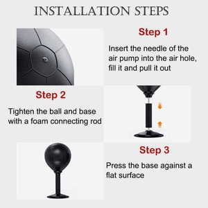 Meilleure qualité nouveauté balles de vitesse d'entraînement bas prix balle de frappe en cuir pour l'entraînement de vitesse - Product Image 5