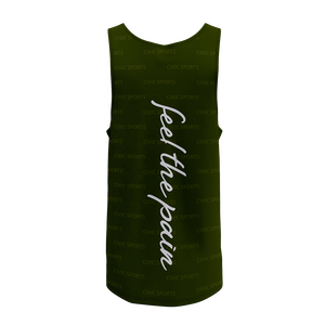 Logotipo personalizado 100% poliéster sublimación Racer Tank Tops buena calidad transpirable de punto estilo casual camiseta sin mangas - Product Image 6