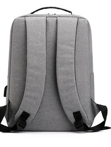 Sac à dos moderne extensible tendance pour hommes motif lambrissé personnalisé OEM charge USB matériau étanche poche antivol - Product Image 2