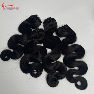 Hot Unprocessed Vietnamese Remy Virgin Human Hair Extensions 3 PCS Lot Natural <b>Wave</b> <b>Body</b> <b>Wave</b> Afro Curl Best Bundles for - Product Image 2