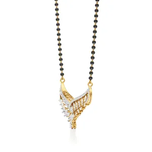 สร้อยคอจี้เพชรรูปพวงมาลัยแห่งสวรรค์ - Product Image 3