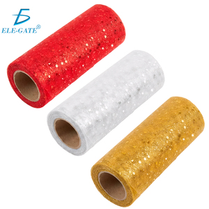 ผ้าปูโต๊ะตกแต่งยาว 10 เมตร ผ้าฝ้ายทอลายหรูหรา พร้อมงานถักโครเชต์เคลือบเงาและผ้าโปร่งพิมพ์ลายสไตล์เรียบง่ายสำหรับคริสต์มาส - Product Image 1