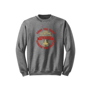 Sudadera de mezcla de algodón con temas de Buda Estampado Estilo informal 12 opciones de color 260-280 Colocación de diseño personalizable GSM pesado - Product Image 4