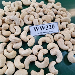 Cashew <b>Nuts</b> W320 SANTIGO Vietnam W320 Cashew <b>Nuts</b> Exported To Middle East, EU <b>Kernel</b> Kaju Badam - Product Image 1