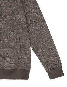 Venta al por mayor sudaderas con capucha de gran tamaño para hombre 100% algodón con cuello simulado bolsillos delanteros cremallera apertura básica tela texturizada sudaderas para hombre - Product Image 4