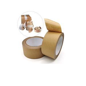 Reusable Custom Water Activated Packaging Kraft Paper Eco Friendly <b>Tape</b> Available With Private Logo - Product Image 1