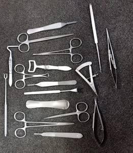 Venta caliente 17 piezas blefaroplastia instrumento quirúrgico conjunto Micro plástico cirugía ocular párpado rinoplastia oftálmica Kit Chun Tara - Product Image 2