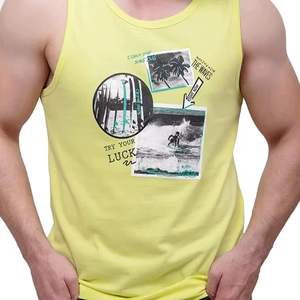 Nueva llegada Casual Wear transpirable camiseta sin mangas nuevo último estilo hombres camiseta sin mangas logotipo personalizado - Product Image 4